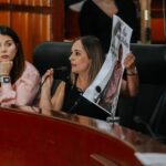 Regidora durante sesión del Gobierno de Guadalajara sobre el comodato para Treacher Collins México A.C.
