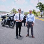 Felifer Macías y Juan Luis Ferrusca Ortiz durante un anuncio sobre percepción de seguridad en Querétaro