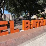Maxiletras de El Batán en la plaza pública renovada por el Gobierno de Zapopan