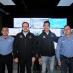 Felifer Macías visita el Centro de Monitoreo Meteorológico de Protección Civil Municipal de Querétaro.