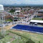 Cancha de futbol rápido inaugurada en Pabellón de Arteaga como parte de las acciones de impulso al deporte en Aguascalientes.