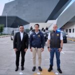Felifer Macías presenta resultados del Operativo ARMA en instalaciones de seguridad de Querétaro.