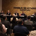 Sesión informativa del Municipio de Querétaro con el Consejo de Notarios sobre el Programa de Estímulo Fiscal Familiar por Transmisión Patrimonial.