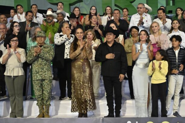 Autoridades de Guanajuato y San Luis Potosí participan en la inauguración de la Feria Nacional Potosina 2026.