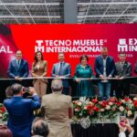 Vero Delgadillo participa en la inauguración de Expo Mueble Internacional en Expo Guadalajara.