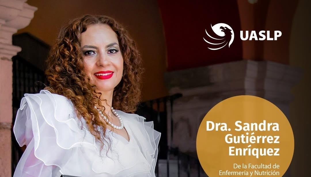Sandra Olimpia Gutiérrez Enríquez, académica de la UASLP reconocida con la máxima vigencia del Perfil Deseable PRODEP.