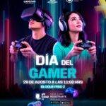 Cartel del Día del Gamer en BLOQUE, actividad del Municipio de Querétaro para cerrar el Mes de la Juventud con videojuegos, esports y cultura geek.
