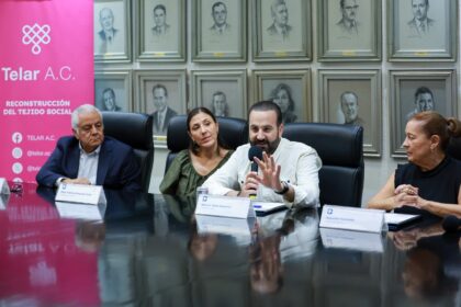 Mauricio Farah Giacomán participa en la firma de un acuerdo de colaboración entre San Pedro Garza García y la asociación civil Telar.