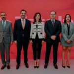 Autoridades estatales y municipales participan en el aniversario de CANACO Guadalajara.