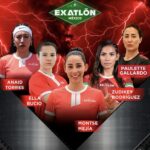 Imagen promocional de Exatlón México con Montserrat Mejía como integrante del Equipo Rojo.