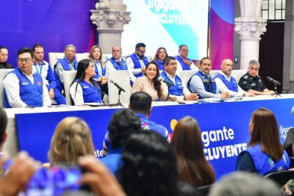 Tere Jiménez y Aurora Jiménez Esquivel presentan el programa El Gigante Incluyente para personas con discapacidad en Aguascalientes.