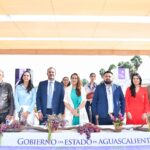 Autoridades de Aguascalientes durante la presentación de la Feria de la Uva 2026, con actividades vitivinícolas, gastronómicas y culturales.