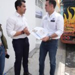 Felifer Macías y Gerardo Romero Altamirano durante una supervisión relacionada con desarrollo urbano en Querétaro