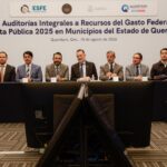 Autoridades federales, estatales y municipales participan en la apertura de auditorías al gasto federalizado en Querétaro.