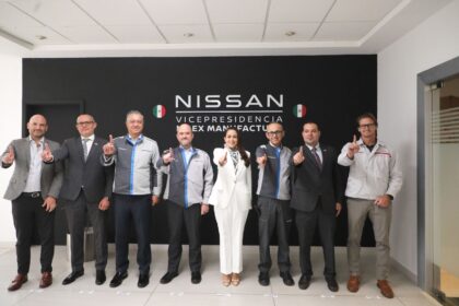 Tere Jiménez se reúne con directivos de Nissan para revisar proyectos de la automotriz en Aguascalientes.