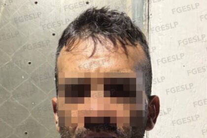 Imagen institucional de la Fiscalía General del Estado de San Luis Potosí relacionada con una orden de aprehensión por desaparición de personas.