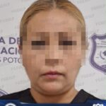 Imagen difundida por la Fiscalía General del Estado de San Luis Potosí sobre una mujer señalada por presunto robo calificado en la capital potosina.