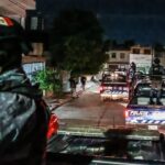 Elementos de la Policía Estatal de Aguascalientes realizan recorridos nocturnos como parte del Operativo Pescador.