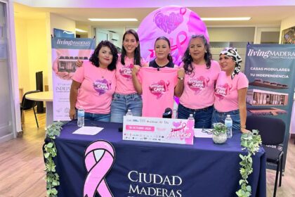 Integrantes de Familia Rosa presentan la primera convivencia atlética que se realizará en San Luis Potosí.