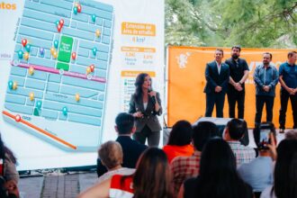 Vero Delgadillo presenta el proyecto de transformación del Parque Ex Penal de Oblatos en Guadalajara.