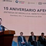 Ceremonia por el XV aniversario de la Asociación de Fiscalistas del Estado de Querétaro y entrega de la Medalla al Mérito Fiscal.