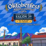 Cartel oficial del OktoberFest Aguascalientes 2026, programado del 30 de septiembre al 4 de octubre en Ficotrece.