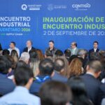 Inauguración del Encuentro Industrial Querétaro 2026 en el Centro de Congresos, con autoridades y representantes empresariales.