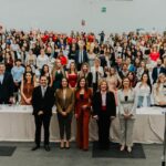 Asistentes al séptimo aniversario de Mujeres Empoderadas AC durante un encuentro en Guadalajara.