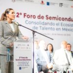 Participación en el Segundo Foro de Semiconductores sobre el ecosistema de talento en México, en Baja California.