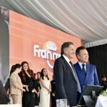 Juan José Frangie durante la presentación de su Quinto Informe de Gobierno en Zapopan, Jalisco.