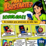 Infografía de la Fiscalía de San Luis Potosí con recomendaciones para prevenir la sextorsión y reportar al 089.