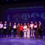Mauricio Farah Giacomán participa en un foro sobre retos municipales de Nuevo León organizado por el Tecnológico de Monterrey.