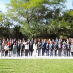 Participantes en la conmemoración del Día del Notario y entrega de reconocimientos en Aguascalientes.