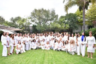 Integrantes de Mujeres Empresarias Mexicanas durante un encuentro en Aguascalientes por el 25 aniversario de MEMAC.