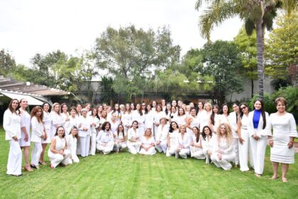 Integrantes de Mujeres Empresarias Mexicanas durante un encuentro en Aguascalientes por el 25 aniversario de MEMAC.